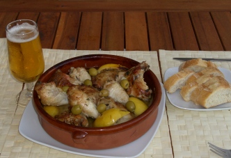 spanish recipe - Pollo al Limon